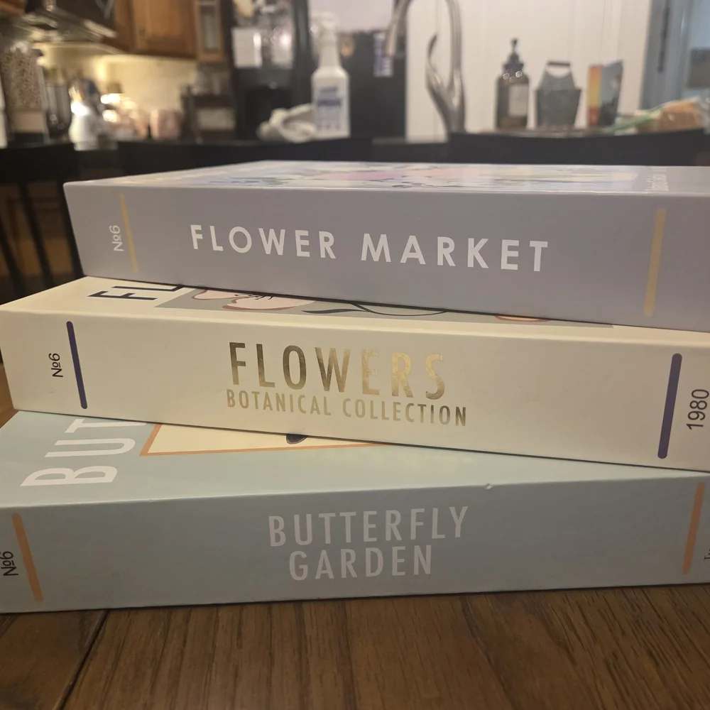 Target Pastel Floral Storage Boxes - Lavender, Cream, Sage